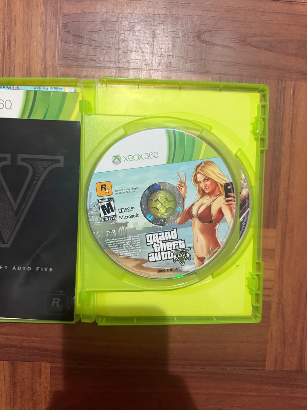 Grand Theft Auto V - Xbox 360 Green Case by Rockstar